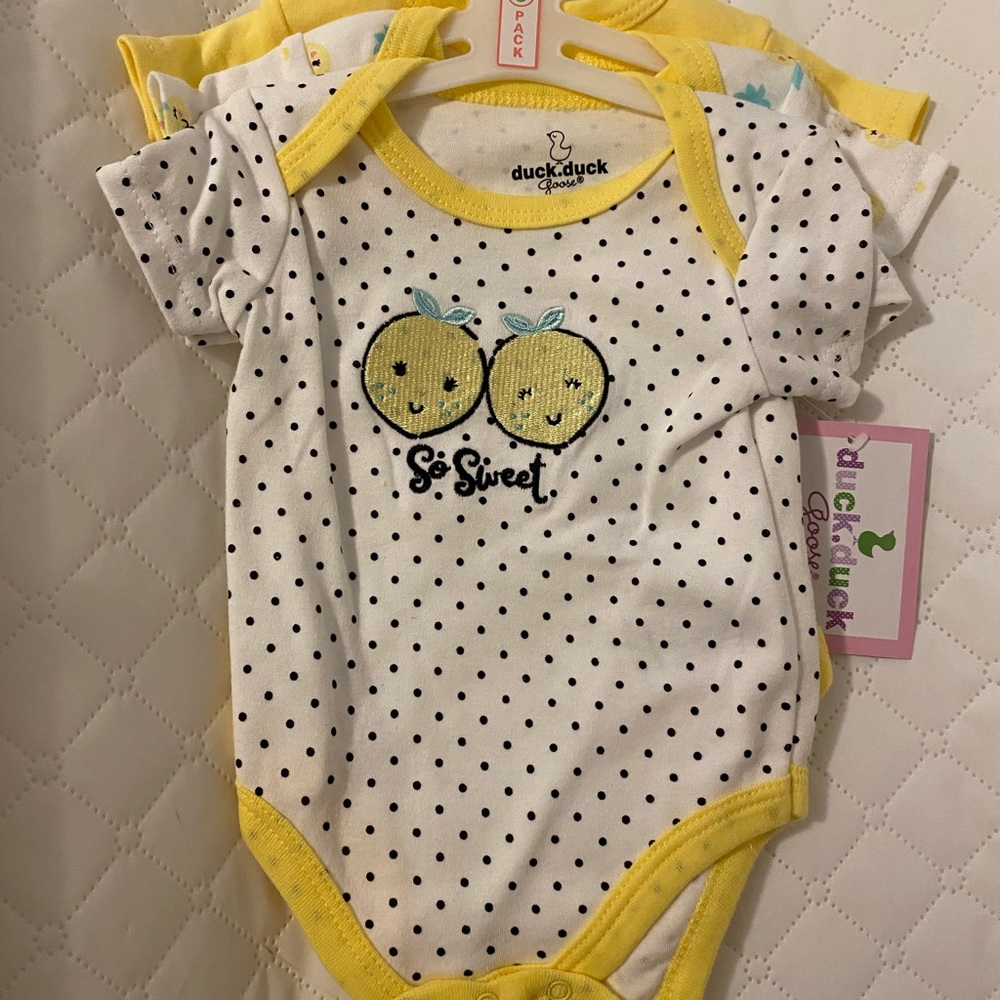 3 piece onesie set